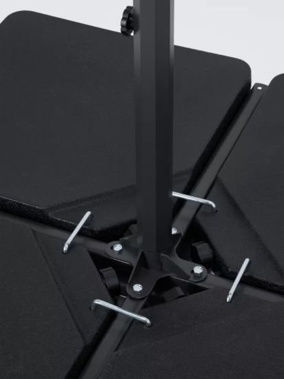 Freestanding Parasol & Base, 3m