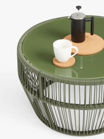 Round Garden Coffee Table, 70cm