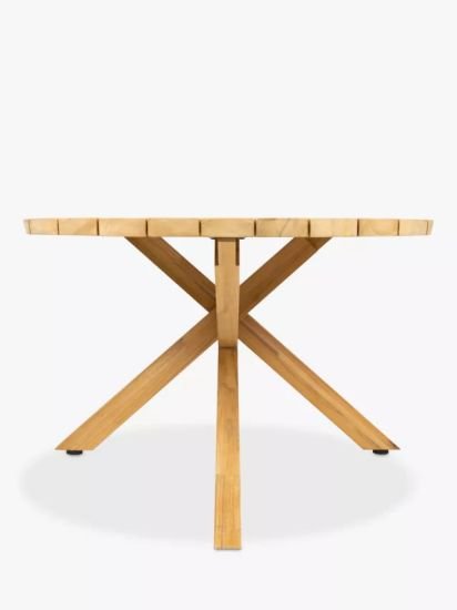 Garden Dining Table, 240cm,(Teak Wood), Natural