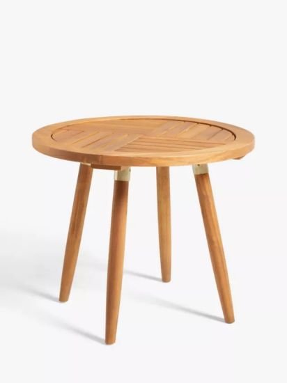 Garden Side Table, (Acacia Wood)
